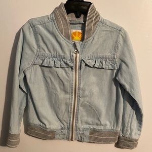 C&C denim bomber jacket 3T